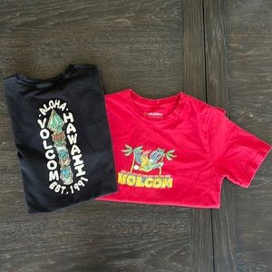 Set of 2 Volcom Short Sleeve T Shirts